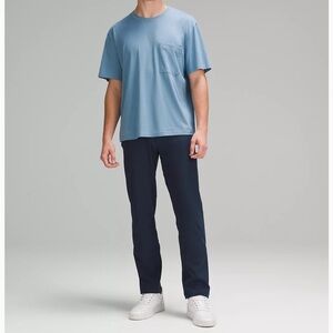 Lululemon 33/34 5-pocket Slim ABC Navy Pants